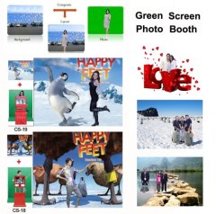 New Products Portable Photo Booth Used in Wedding Party Events Rental