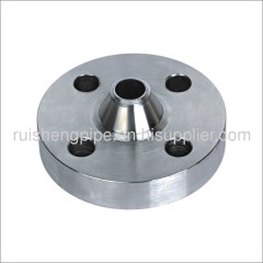 Welded Neck flange with carbon steel or stainless steel.