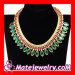 Chunky Rhinestone Bib Necklace