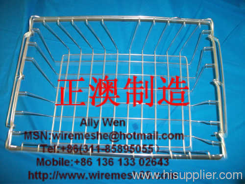 wire mesh cleaning basket,metal wire mesh basket