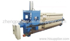 Filter press zhengpu dibo filter press series 1500