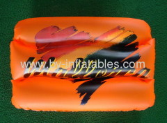 PVC inflatable air pillow for entertainment