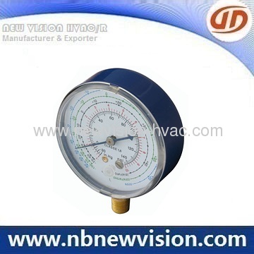 Plastic Window Pressure Gauge