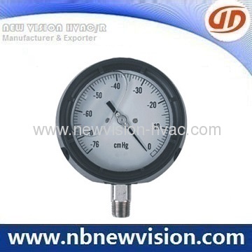 Chrome Plated Case Pressure Gauge