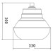 IP65 induction highaby light