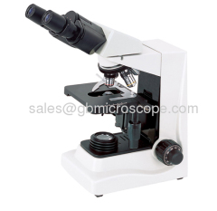 a biological binocular microscope
