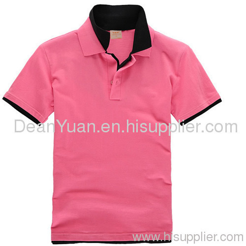 double collar polo t shirt