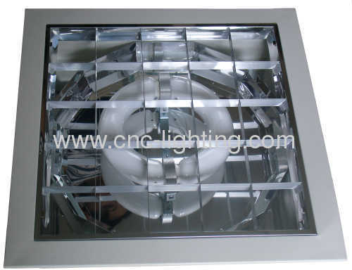 Electrodeless induction grid downlight