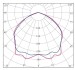 Electrodeless induction grid downlight