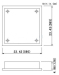 Electrodeless induction grid downlight