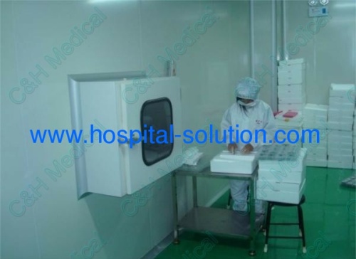 Single Door Stainless Steel Clean Room Pass Box