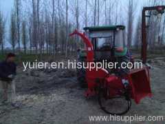 4 blades flywheel wood chipper