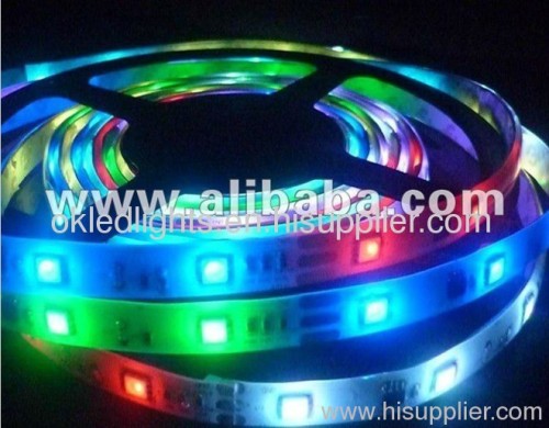 HL 1606 IC digital RGB led Dream Color strip Light Ribbon Strip Rope 32LEDs/M 32 Image Pixel (YK-F5050D-1606-32)