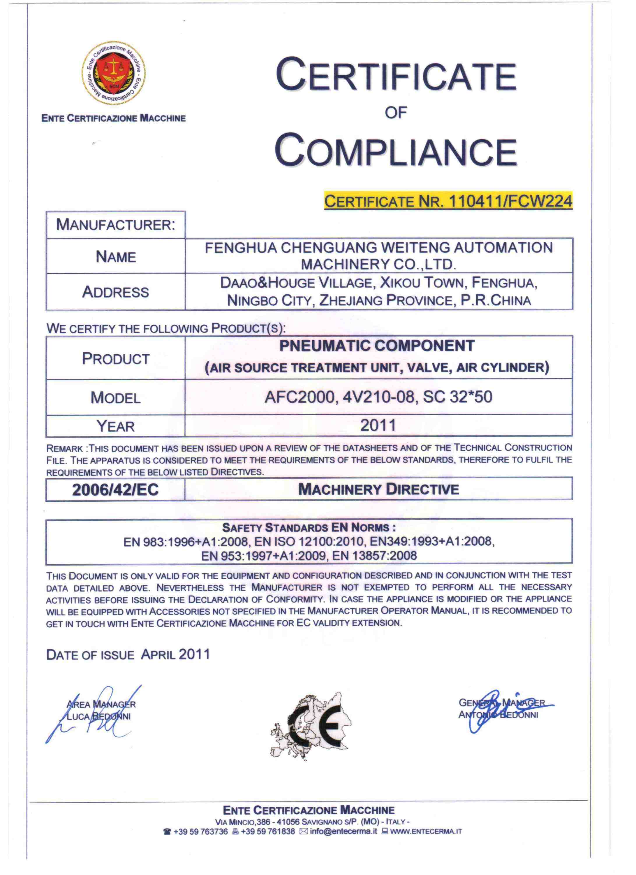 CE Certification