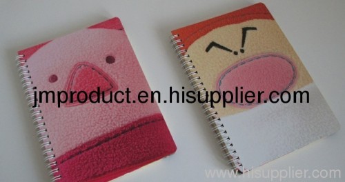 High quality hardcover double wires notepad