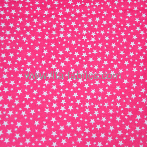 100% cotton printed flael fabric for baby/Dyeing and screen printing