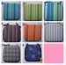 colorful stripe polyester pongee seat cushion
