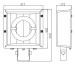 Shoebox induction roadway light