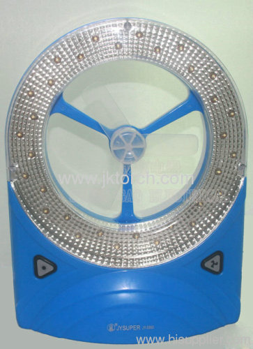 High quality rechargeable LED flashlight fan