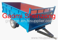 5 tons high quality platbed trailer made in china