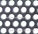 round hole perforated metal