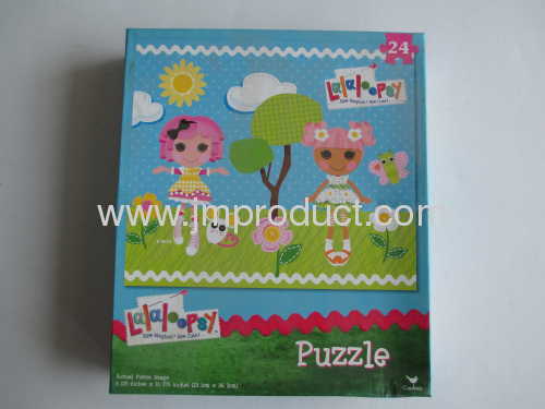 24pieces large puzzle in box