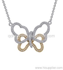 2013 hot sell new design brass jewelry necklace (silver is available)