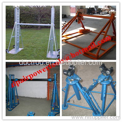 Roll On Drum Stands,Hydraulic Reel Stands