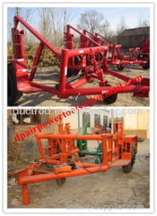 aster trailer-roller, Cable Reel Trailer,Spooler Trailer