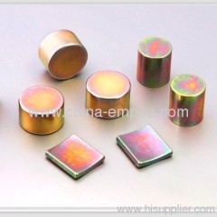 Colored Zn coating NdFeB Magnet