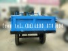 2 tons one axle high quality platbed trailer made in china