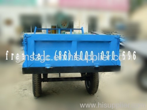 2 tons one axle high quality platbed trailer made in china