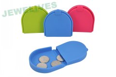 Silicone Cometic Pouch in folding style