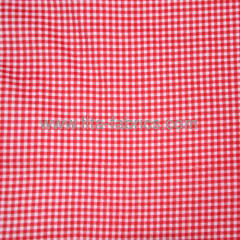 Grid printed flannel fabric for Adult sleepwear