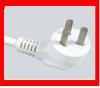 3pin plug with cords for China