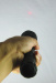 HD laser flashlight camera