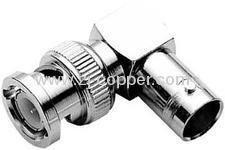 BNC Male Right Angle RG6 Compression RF connectors