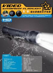 720P HD laser flashlight camera with TV Out,Support 1-32GB T-Flash card