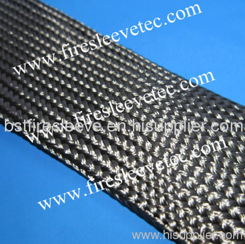 High temperature braided basalt fiber sleeve