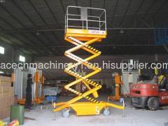 Manual Scissor Lift Platform