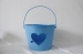 Saint Valentine's gift Tin Bucket Pails with handle