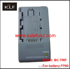 Digital camcorder charger TRP for Sony battery NP-FP90
