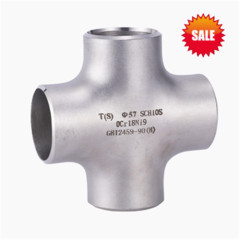 ASME B 16.9 stainless steel seamless straight cross