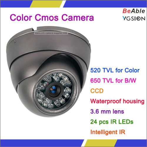 Vandalproof Dome Camera with audio