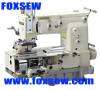 12-needle Flat-bed Double Chain Stitch Sewing Machine for simultaneous shirring FX1412PQ