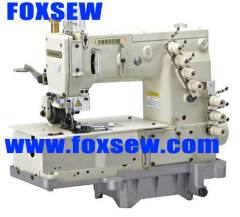 3-Needle Flat-bed Double Chain Stitch Machine for lap seaming FX1503P