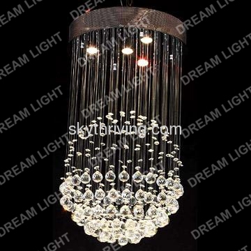 modern crystal chandelier lamp