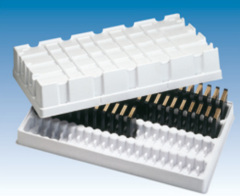 Thermoforming plastic packgaging, anti-static plastic tray