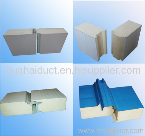 Polyurethane sandwich panel for cold room,pu roof panel and wall panel