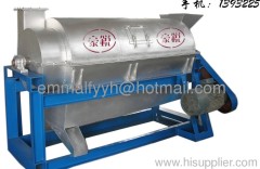 stainless steel dryer for plastic recycling